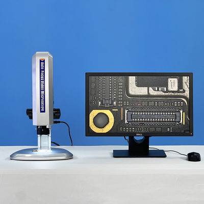 2 мегапикселя автофокус видео измерительный микроскоп с HDMI дисплеем